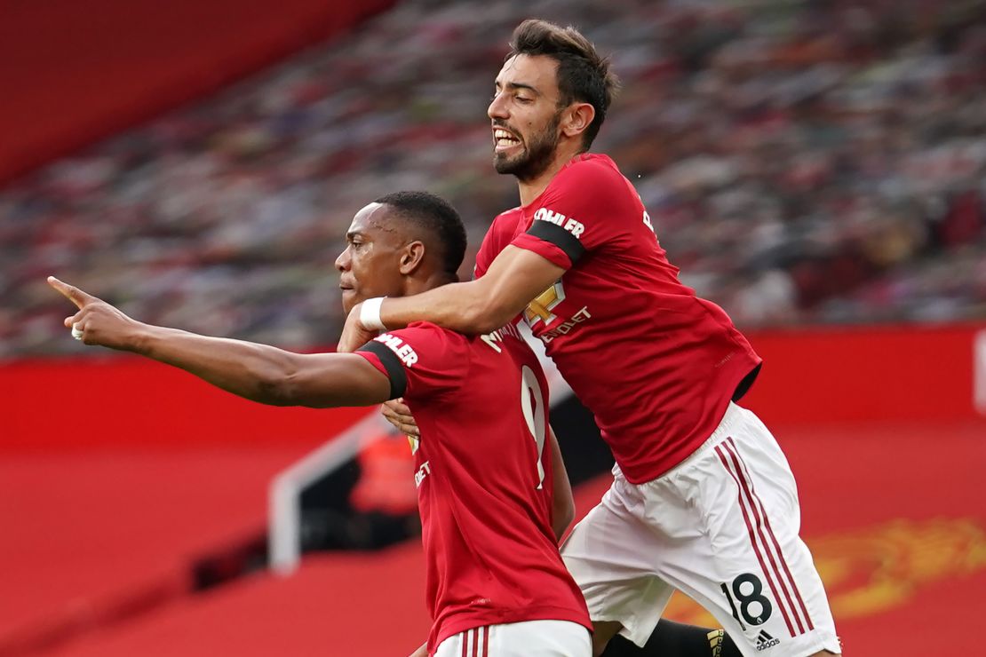Fernandes has provided United's front three with more chances.