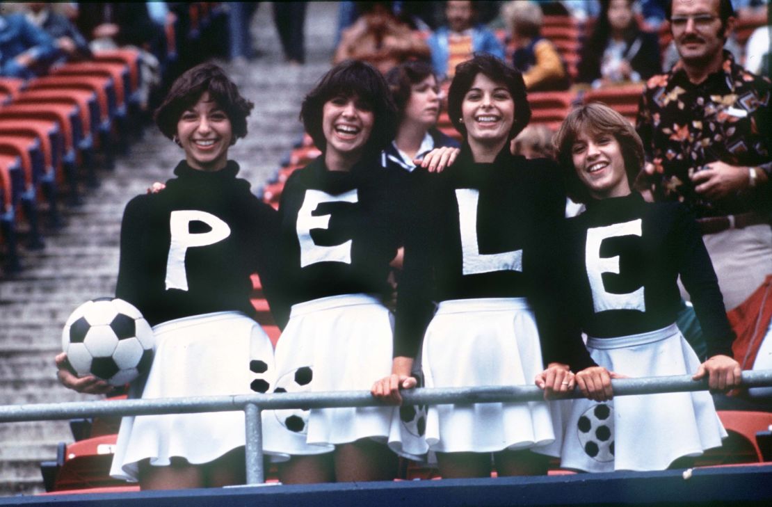 Pelé attracted new fans to the sport during his time in New York.