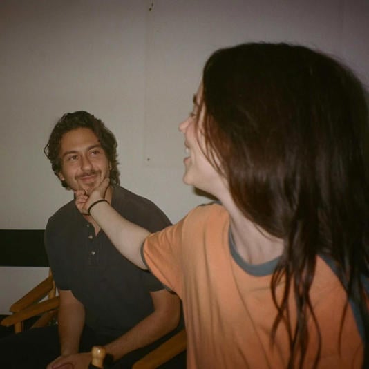 Billie Eilish with Nat Wolff. Photo: @billieeilish/Instagram