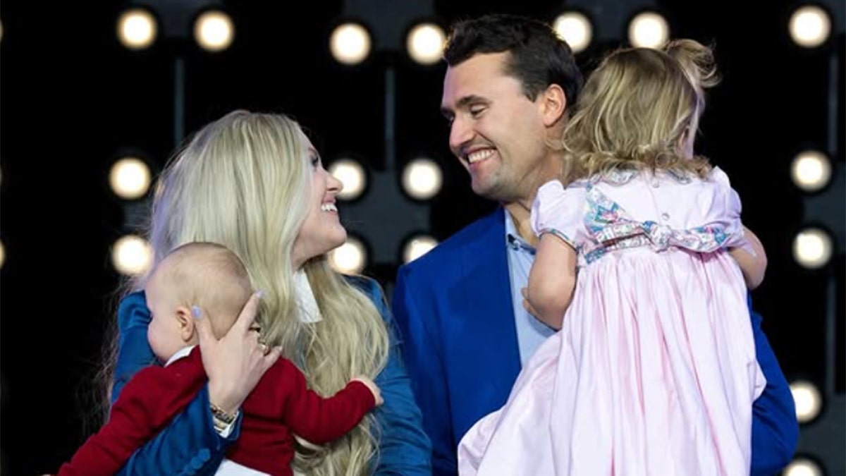 Charlie Kirk with family