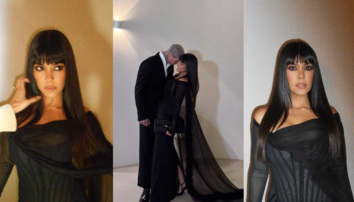 Kourtney Kardashian steals the spotlight with stunning outfit at step sons 22nd birthday