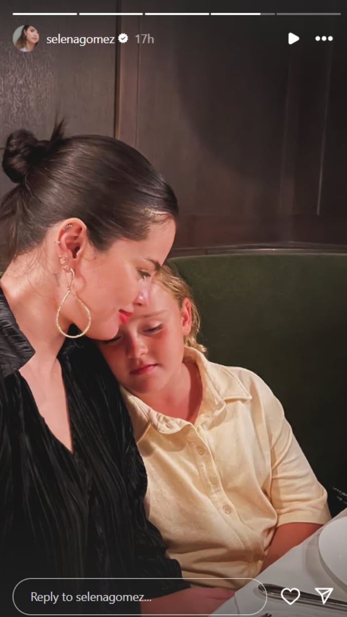 Selena Gomez shows love to baby sister Gracie after wedding