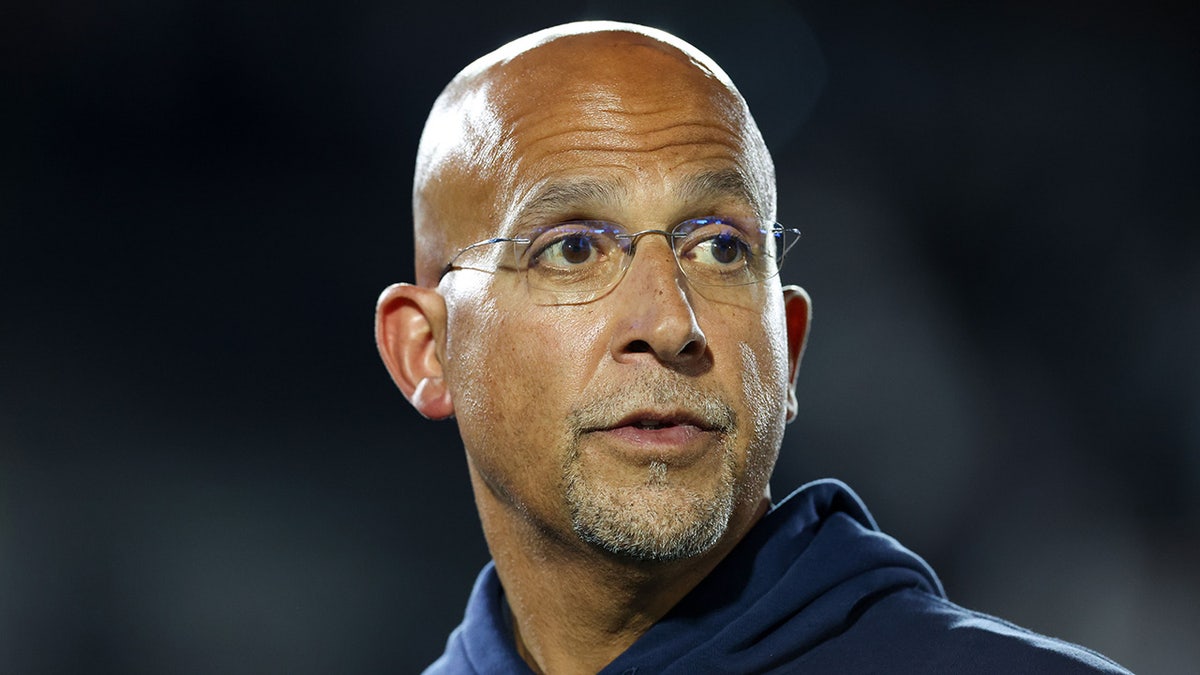 James Franklin during a Penn State game