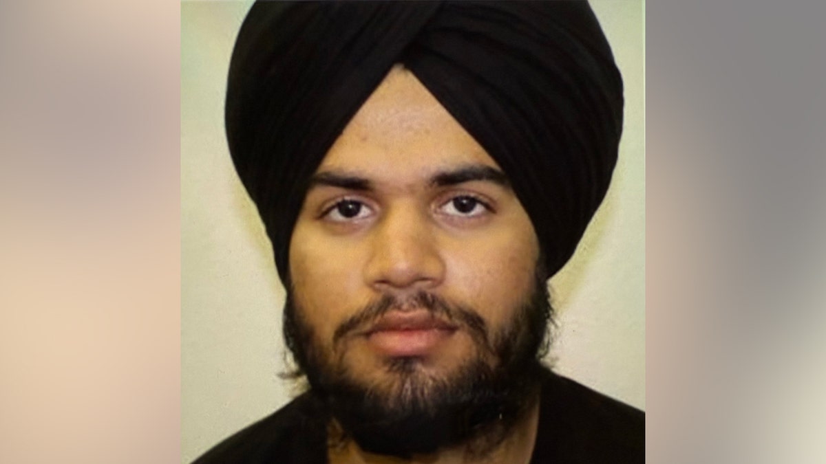 An image of Jashanpreet Singh, an Indian-national allegedly responsible for a deadly crash on the 10 freeway.