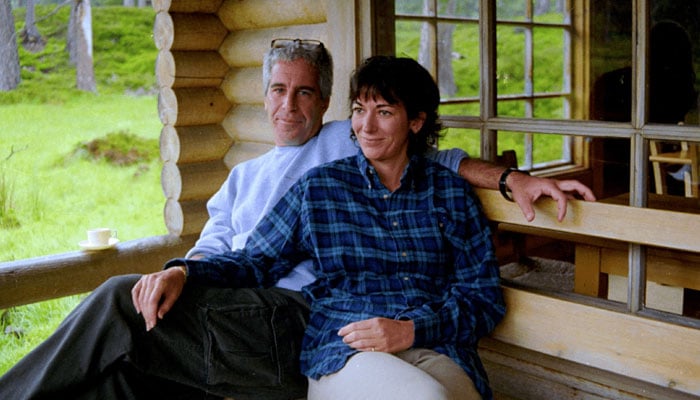 Ghislaine Maxwell and Jeffrey Epstein are seen in this image released by the Department of Justice in Washington, DC, US, on December 19, 2025. — Reuters